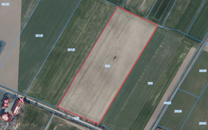 Grunty rolne 39,04 ha